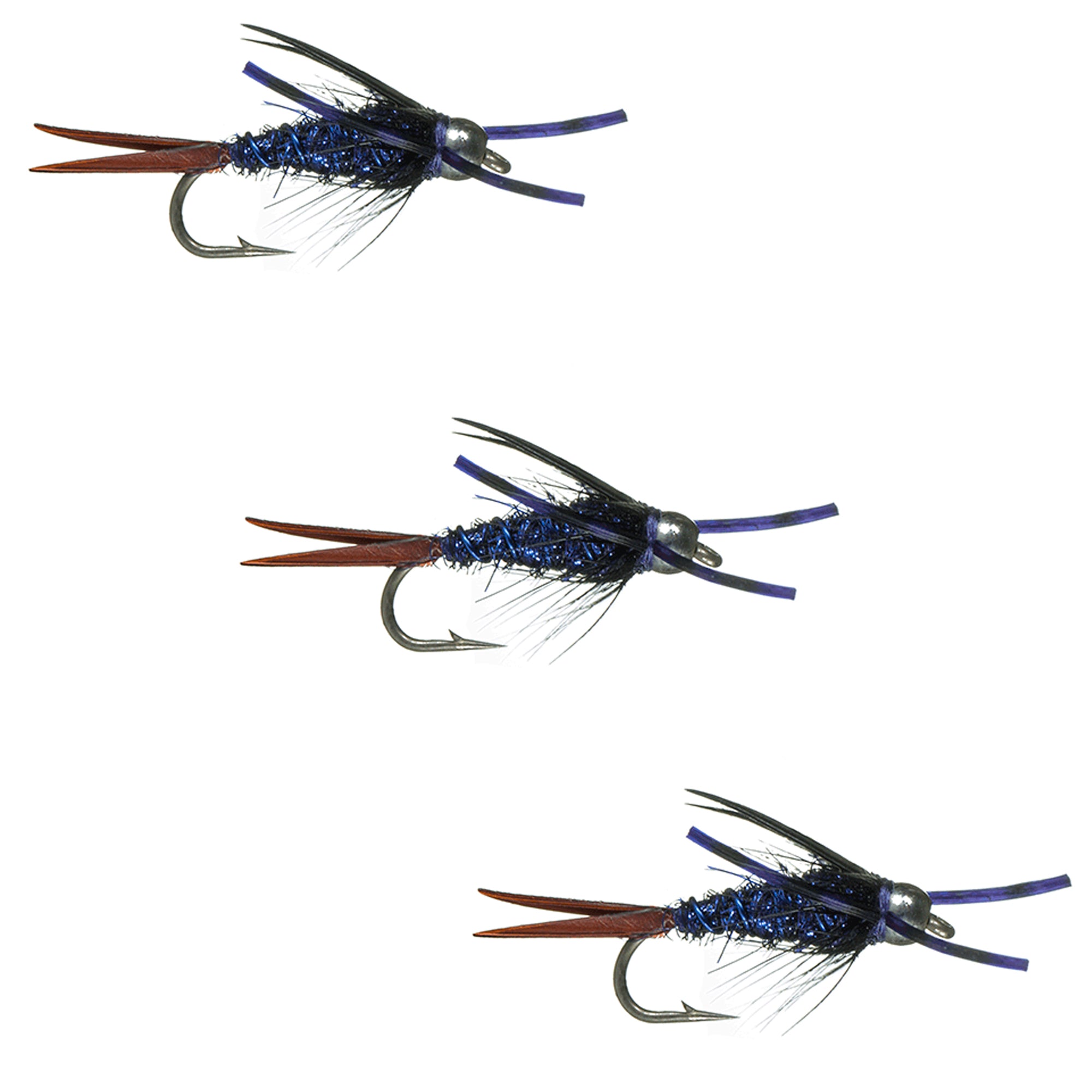Batman Nymph Fly Fishing Pattern