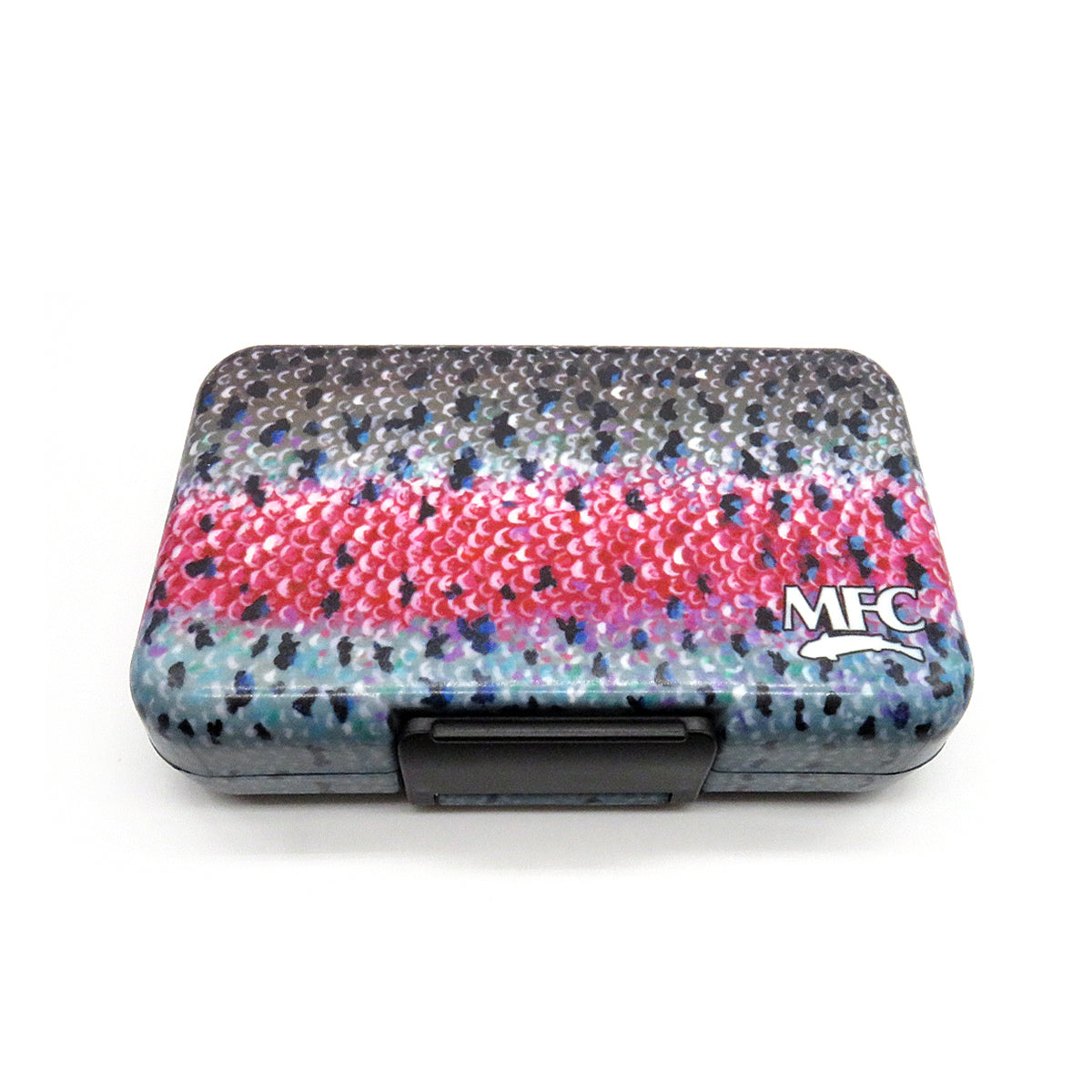 ARTIST FLY BOX RAINBOW TROUT DESIGN